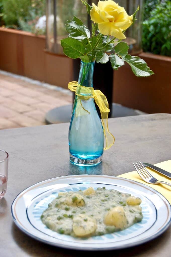 Fisolen-Erdäpfel-Gemüse