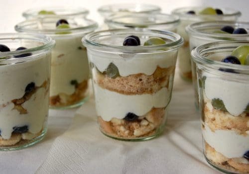 Weintrauben-Tiramisu