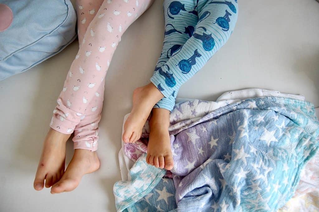 selbstgenähte Kinderleggings