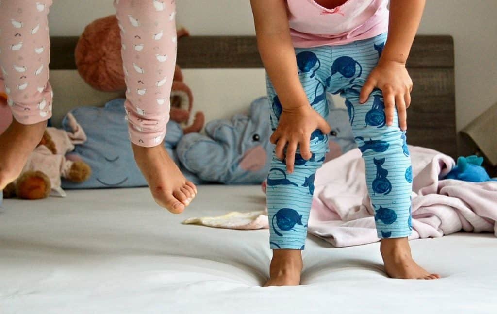 selbstgenähte Kinderleggings