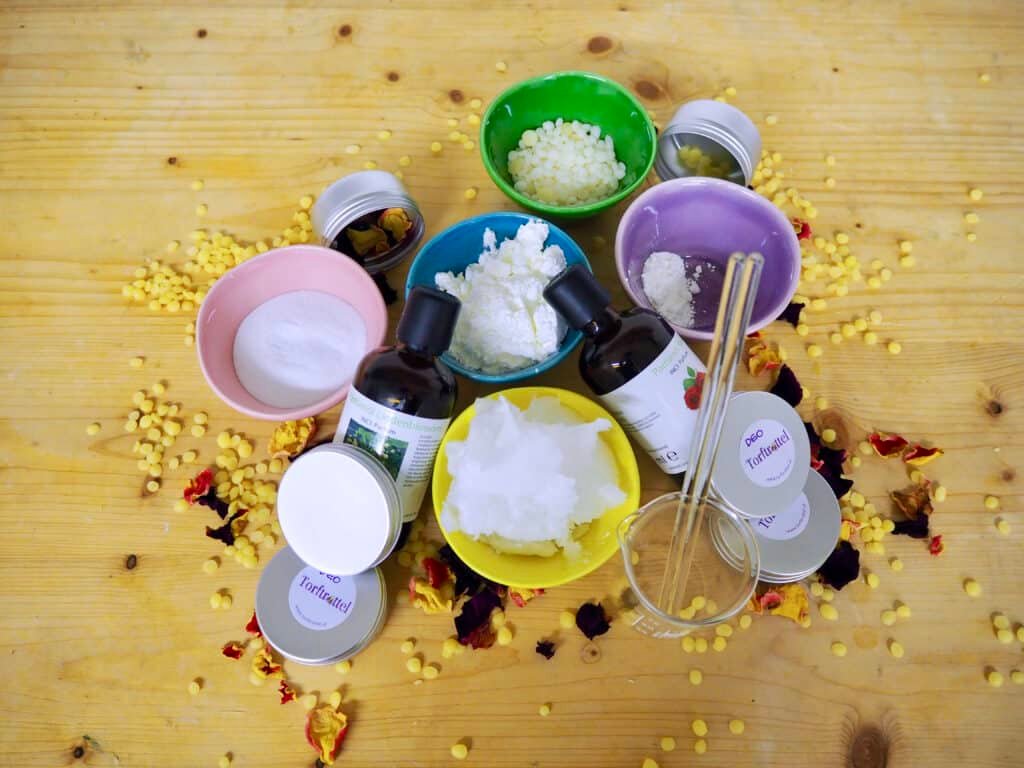 Zutaten für Deocreme