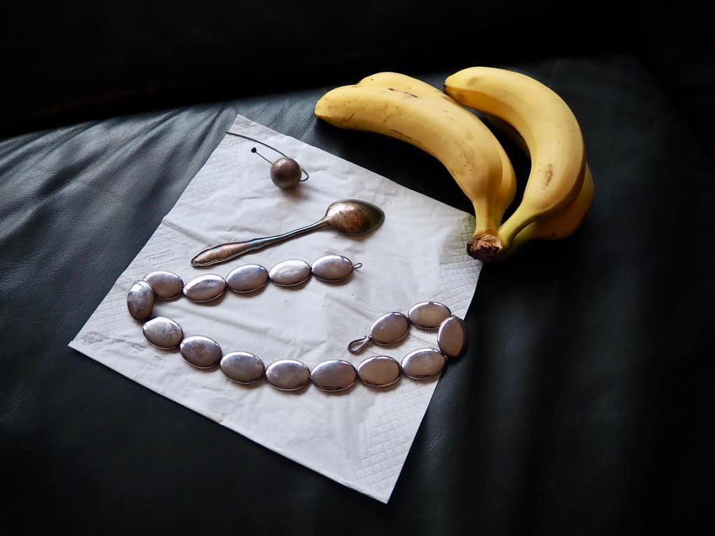 Polieren mit Bananenschalen