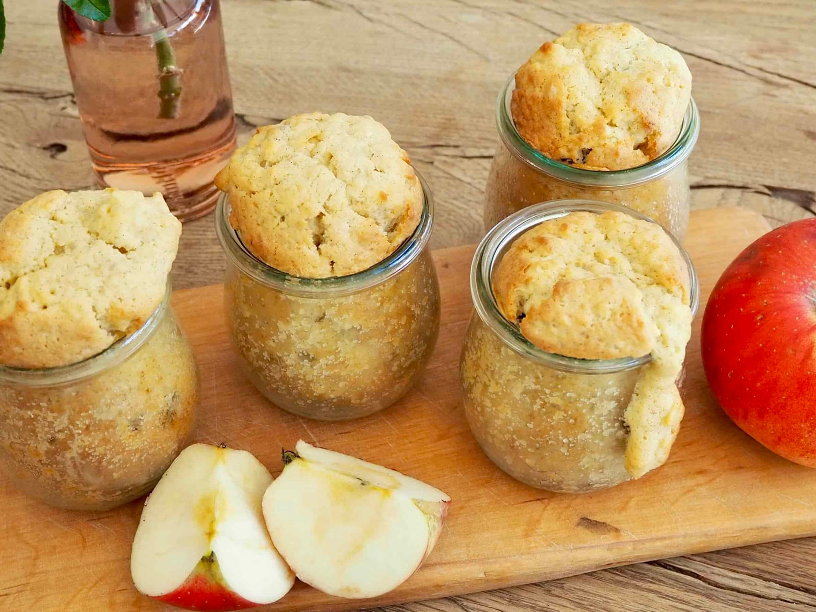 Apfelkuchen im Glas: Herbstliches Rezept - Torftrottel