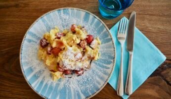 Rezept für Kirschenauflauf
