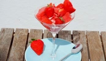 Rezept für Erdbeersorbet