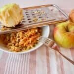 Geriebener Apfel bei Durchfall