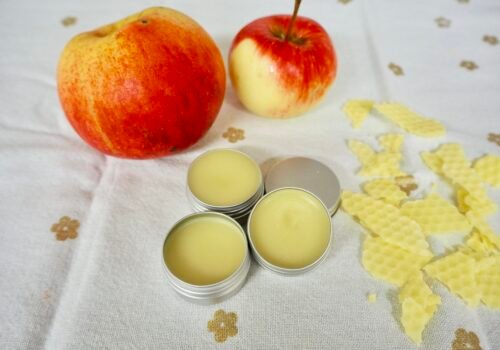 Lippenbalsam mit Apfelöl