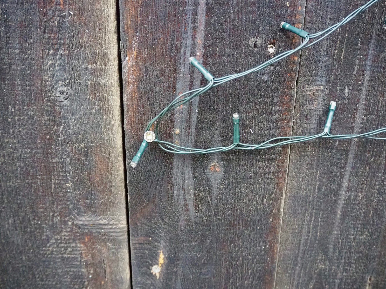 Weihnachtsbaum aus Lichterkette