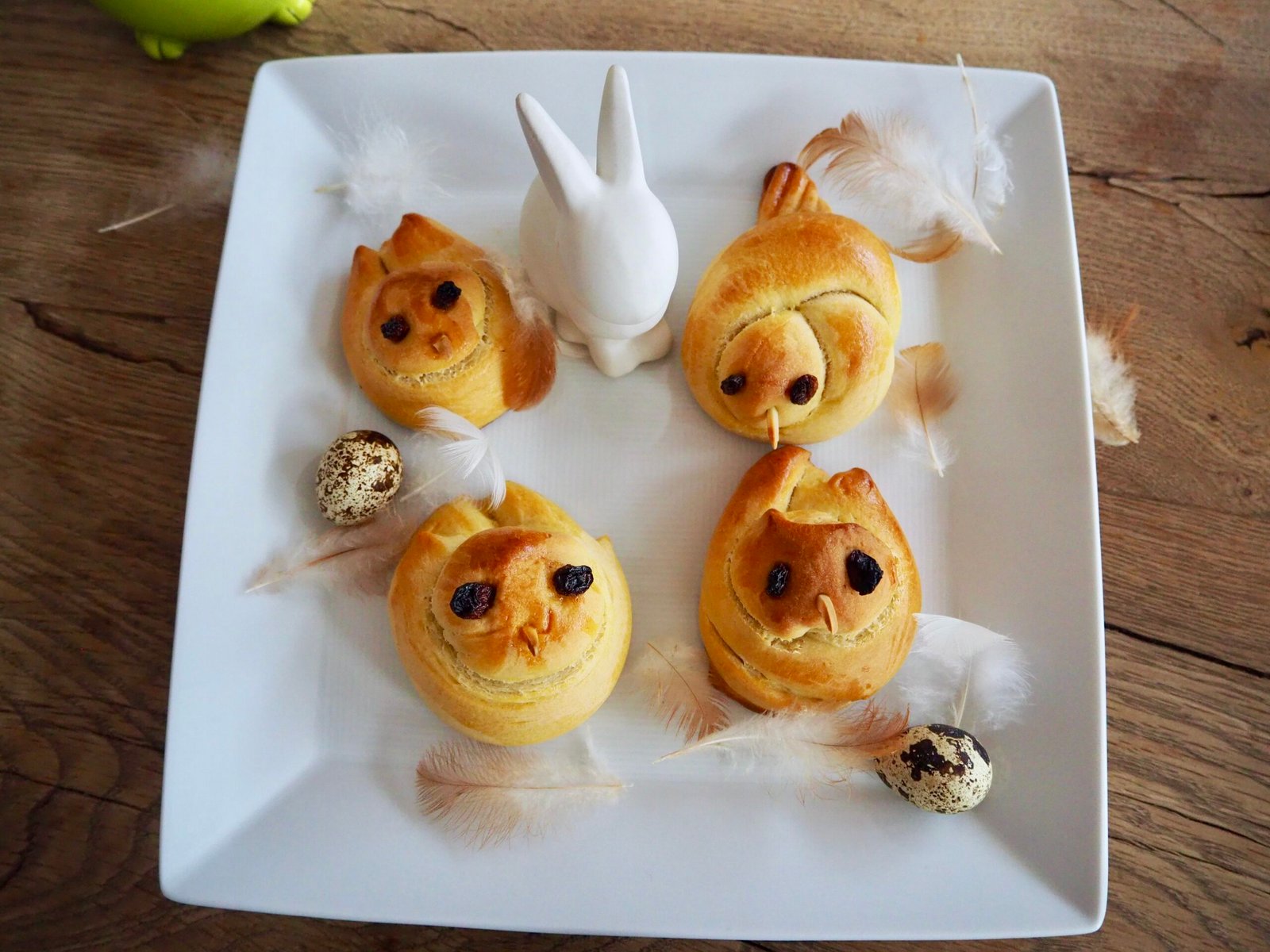 fertige Germteig-Küken