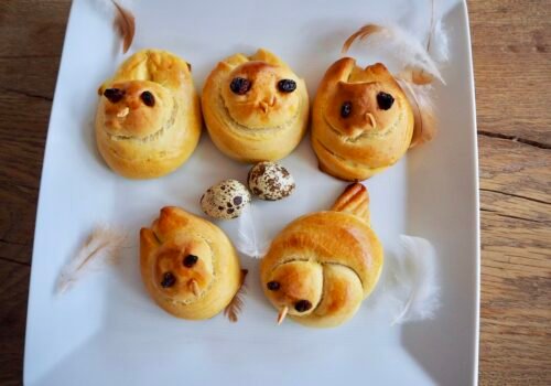 Rezept für Germteig-Küken